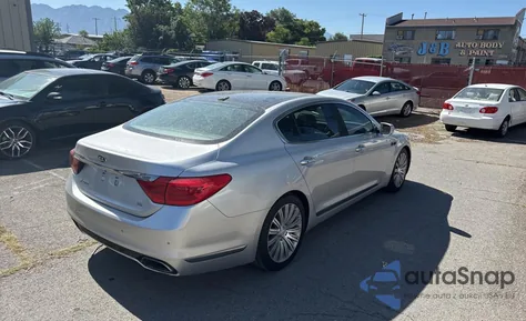 2015 Kia K900 z USA, uszkodzony, nr VIN KNALU4D44F6026237